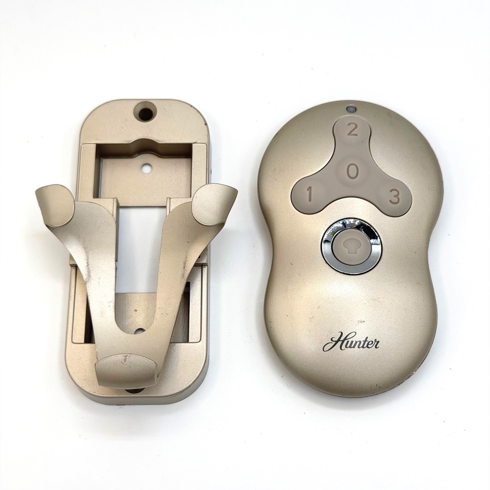 Hunter Ceiling Fan Remote Control 99600 350MHz with Wall Mount Gold IN2TX28
